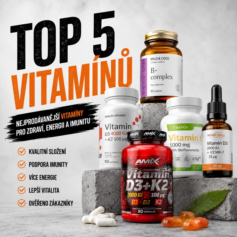 Top 5 vitamínů