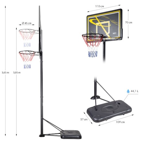 Basketbalový kôš ZDK019E