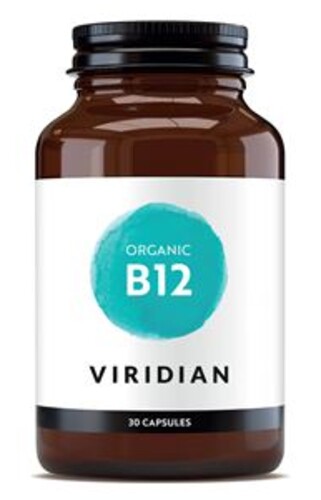 B12 100µg 30 kapslí Organic