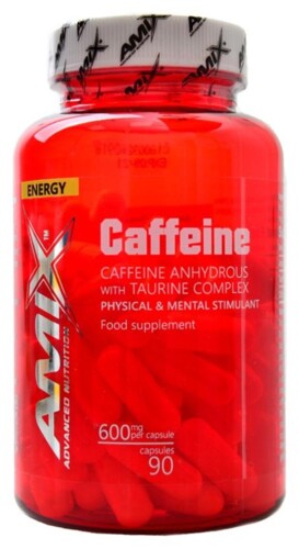 Caffeine with Taurine 90 kapslí