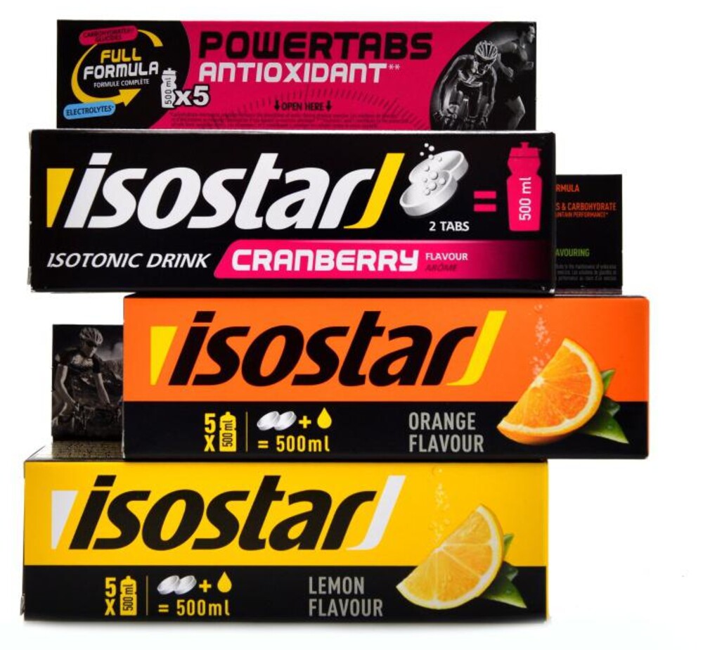 Isostar tablety 10 ks power tablets