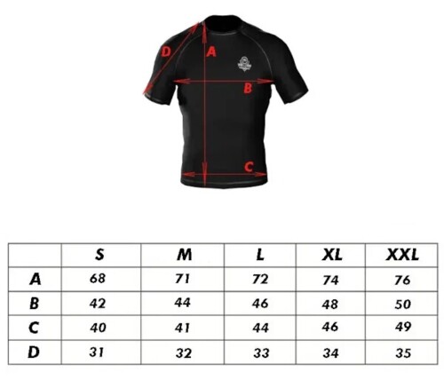 Pánské tréninkové tričko DBX Rashguard RS Black