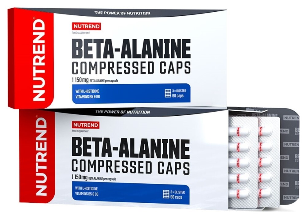 Beta-Alanine Compressed Caps 90 kapslí