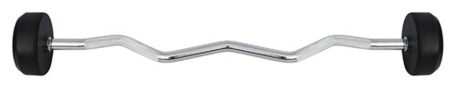 Lomená obojručné činka HMS Premium GSL-35, 35 kg
