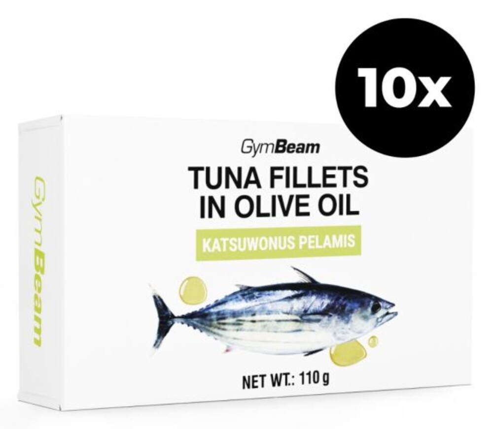 Filety z tuňáka v olivovém oleji 10 x 110 g