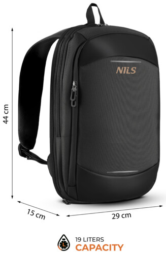 Batoh na notebook NC4504 šedý