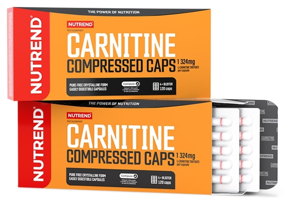Carnitine Compressed Caps 120 kapslí
