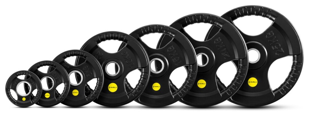 Olympijský pogumovaný kotouč TOK01 Pro 1,25 kg