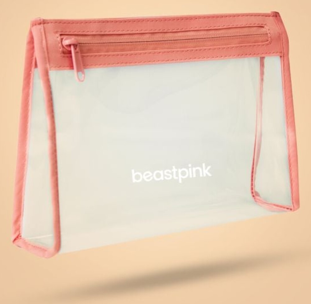 Toaletní taška Transparent - BeastPink