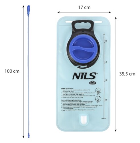 Vodný vak NILS Camp NC1720 modrý 2l
