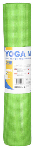 Podložka pro jógu ONE Fitness YM02 zelená