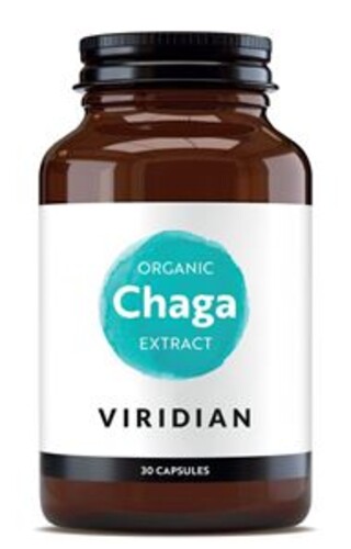 Chaga Extract 30 kapslí Organic