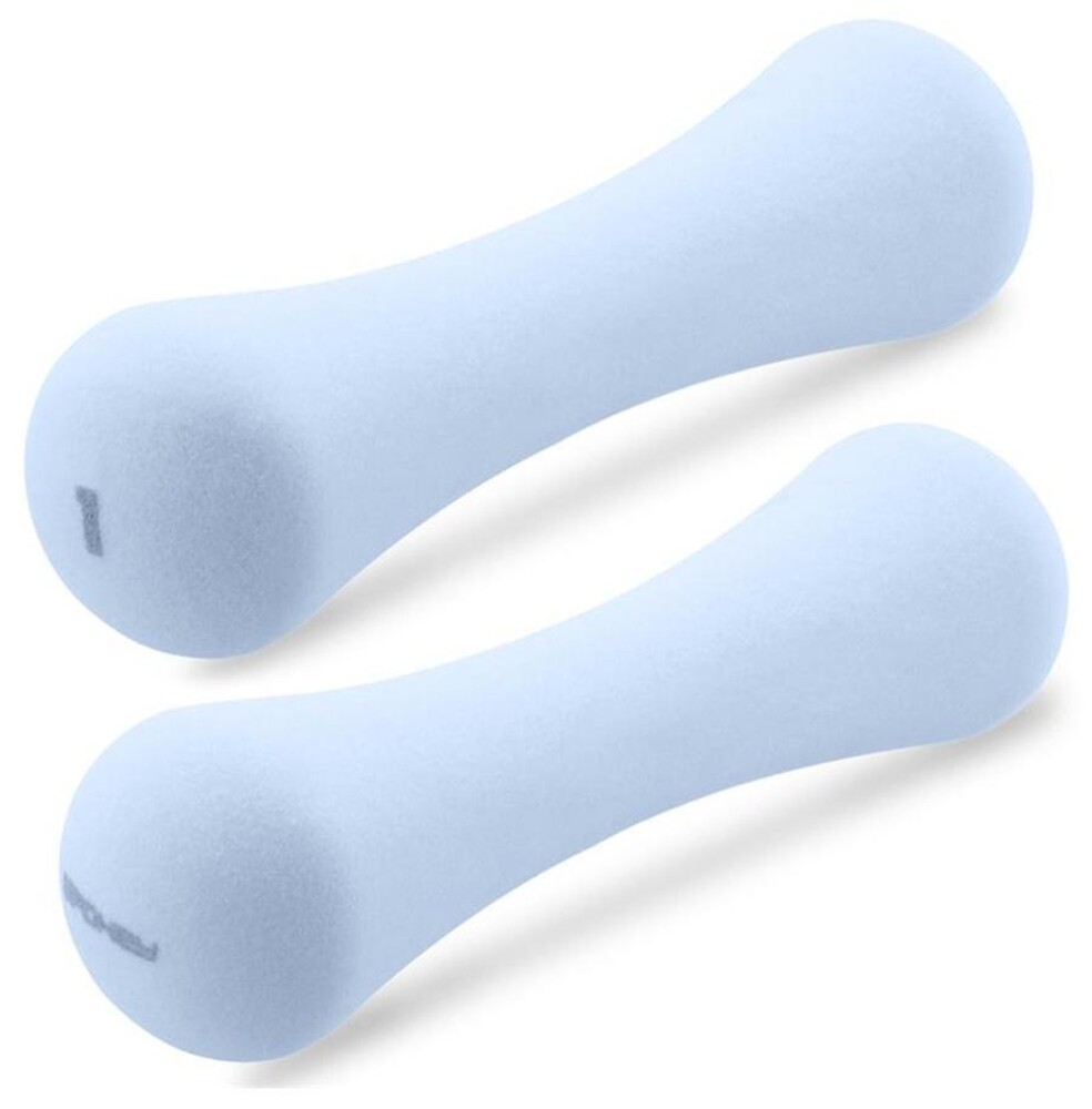 Bone sada neoprenových činek 2 x 1kg modré