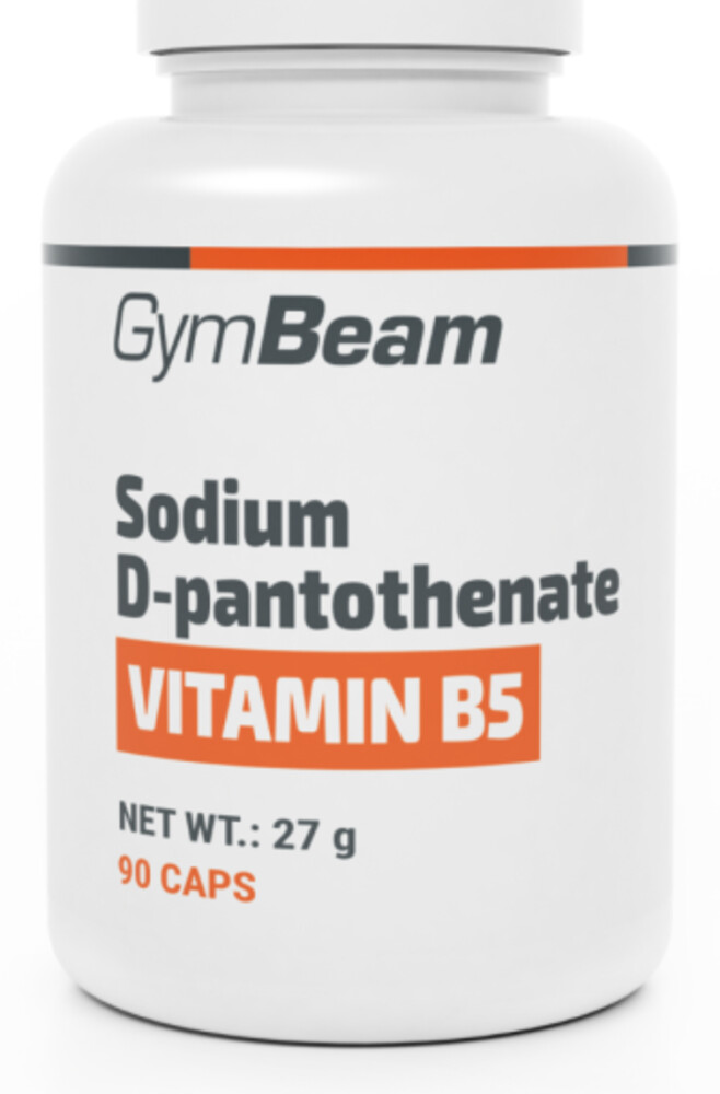 Vitamin B5 (Pantothenát sodný) 90 kaps.