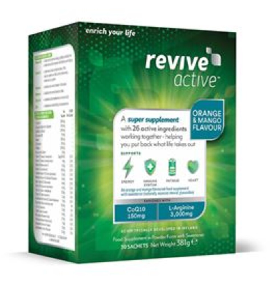 Revive Active 30 sáčků (Energie, imunita, únava, srdce)
