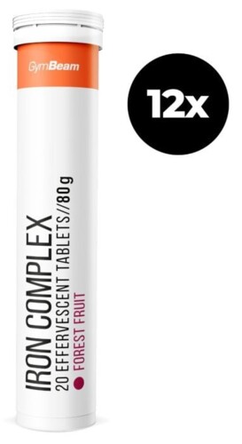 Iron Complex šumivý 12 x 20 tab