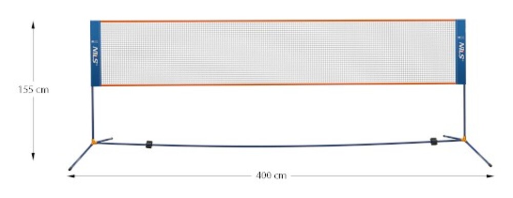 Skladacia bedmintonová sieť NN400