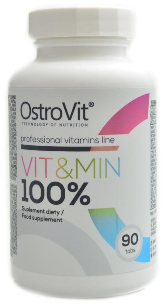 100% vit and min 90 tablet