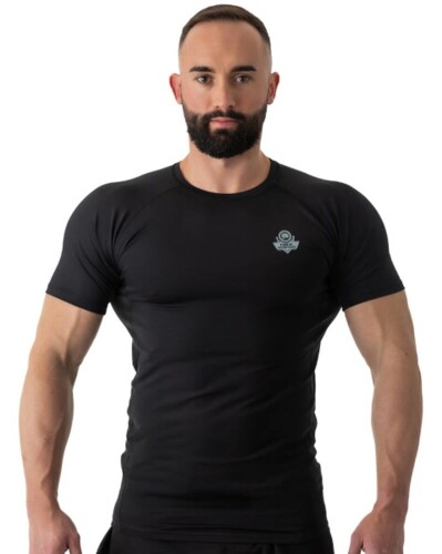 Pánske tréningové tričko DBX Rashguard RS Black