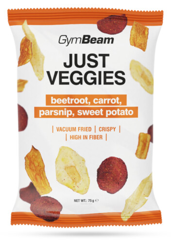 Just Veggies - směs zeleninových lupínků 12 x 75 g