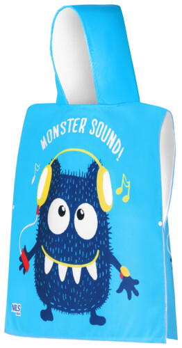 Ručník - pončo z mikrovlákna NILS aqua NAR20 Monster