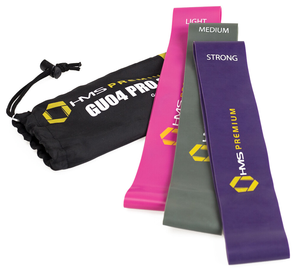 Sada fitness gum GU04 PRO Set
