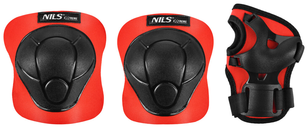 Souprava chráničů NILS Extreme H210 červená