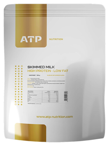 Nutrition Skimmed Milk High Protein Low Fat 750 g Sušené odtučněné  mléko
