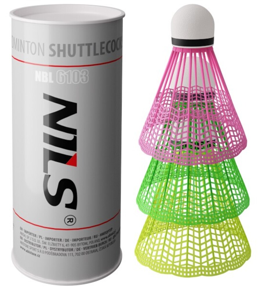 Badmintonové loptičky NBL6103 multicolor 3 ks
