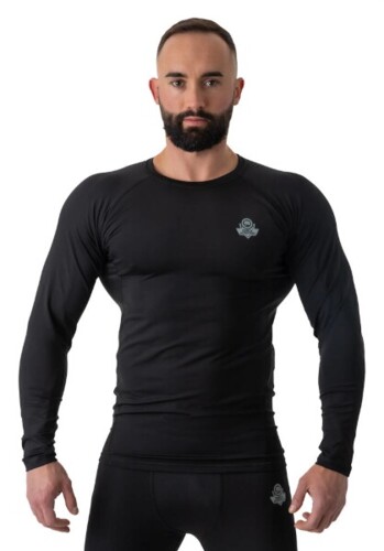 Pánske tréningové tričko DBX Rashguard RSL Black