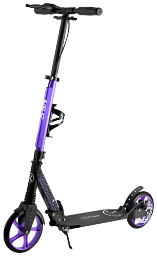 Koloběžka NILS Extreme HM124T s kotoučovou brzdou fialová