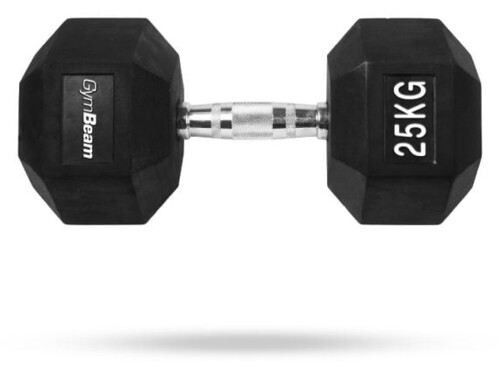 Hexagonální jednoručka 25 kg 