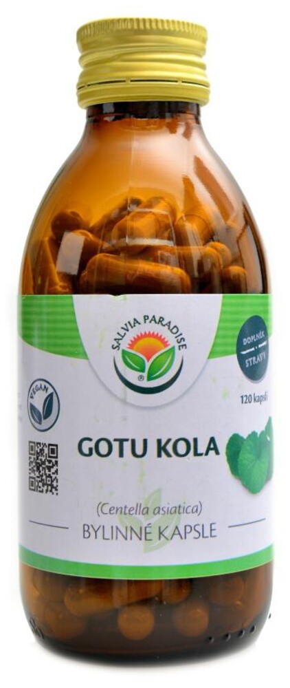 Gotu kola pupečník 120 kapslí Centella asiatica