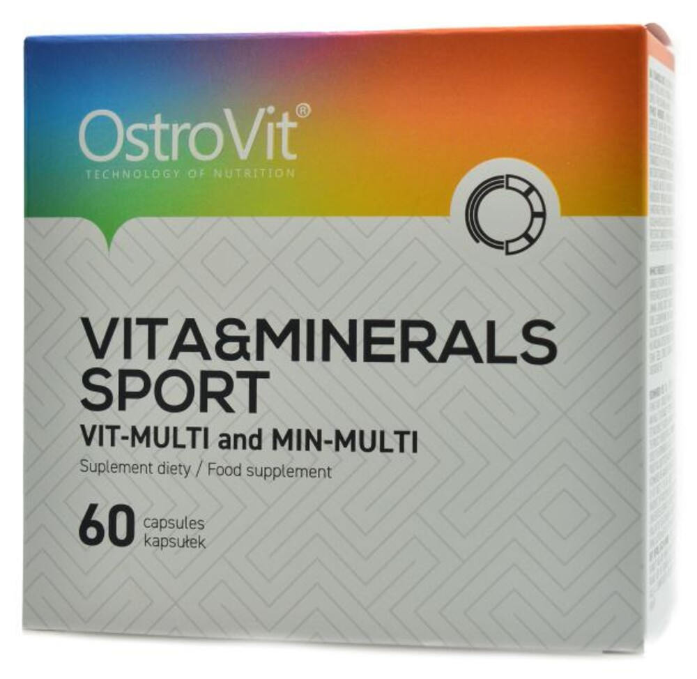 Vita and minerals sport 60 kapslí ( vit-multi 30 + min.multi 30 )