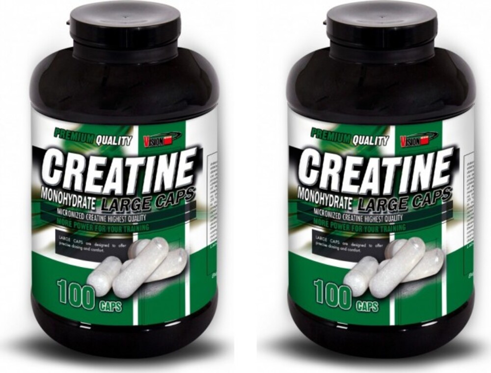 Creatine Monohydrate 1000mg 100 kapslí 1+1