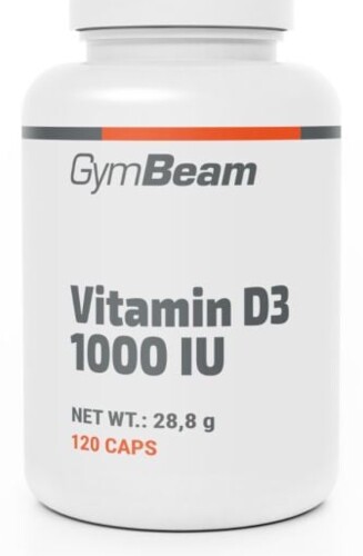 Vitamín D3 1000 IU 120 kaps.