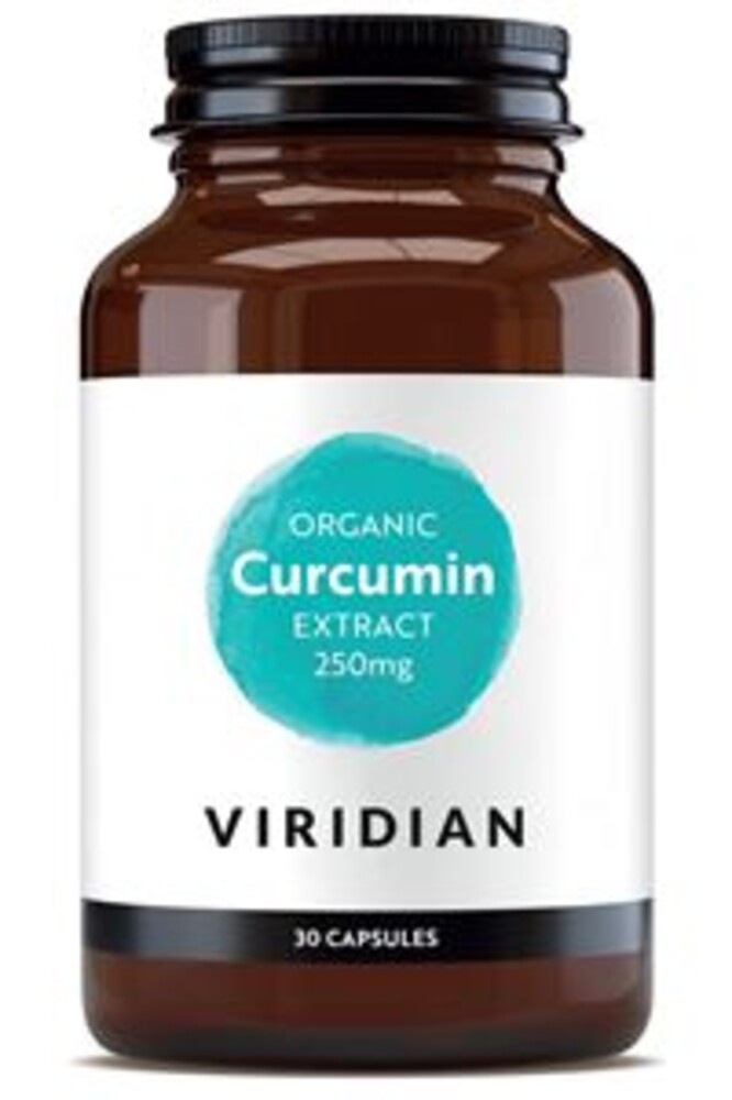 Curcumin Extract 250mg 60 kapslí Organic