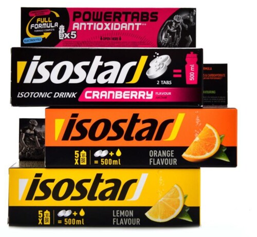Isostar tablety 10 ks power tablets