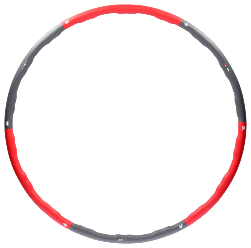 Hula-hop obruč HHP002 červená, 100 cm