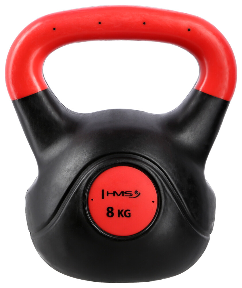 Plastový kettlebell KPC 8 kg červený