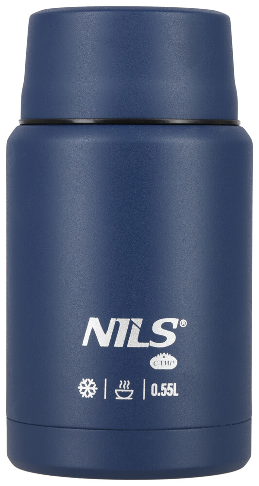 Termoska na jídlo NILS Camp NC3807 modrá 550 ml