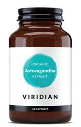 Ashwagandha Extract 60 kapslí Organic (Indický ženšen KSM-66) SK