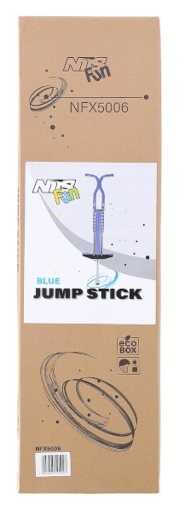 Skákacia tyč NFX5006 modrá