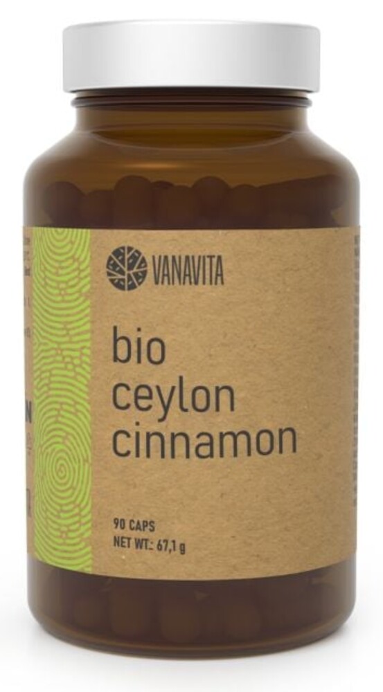 BIO Skořice cejlonská - VanaVita 90 kaps.