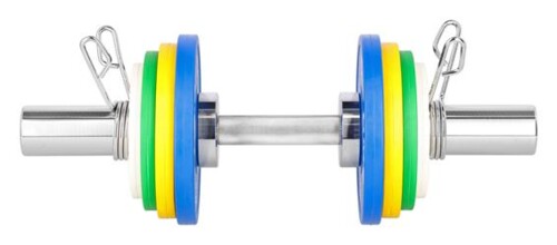 Jednoručná olympijská os GOP050 5kg 50cm