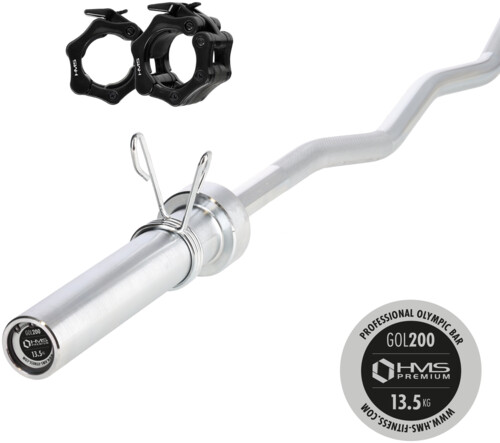 Olympijská os lomená HMS Premium GOL200 150 x 5 cm