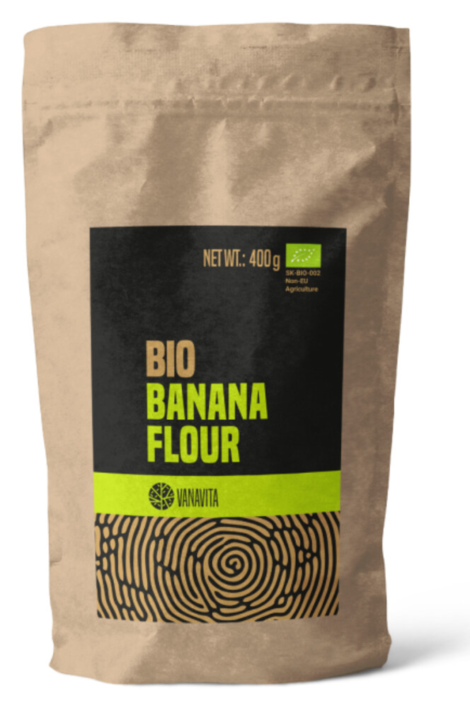 BIO Mouka z banánů - VanaVita 400 g