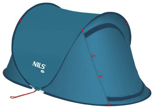 Samorozkladací plážový stan NILS Camp NC3743 modrý
