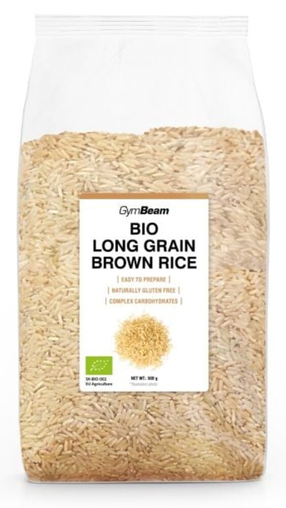 BIO Rýže dlouhozrnná natural – GymBeam 500 g