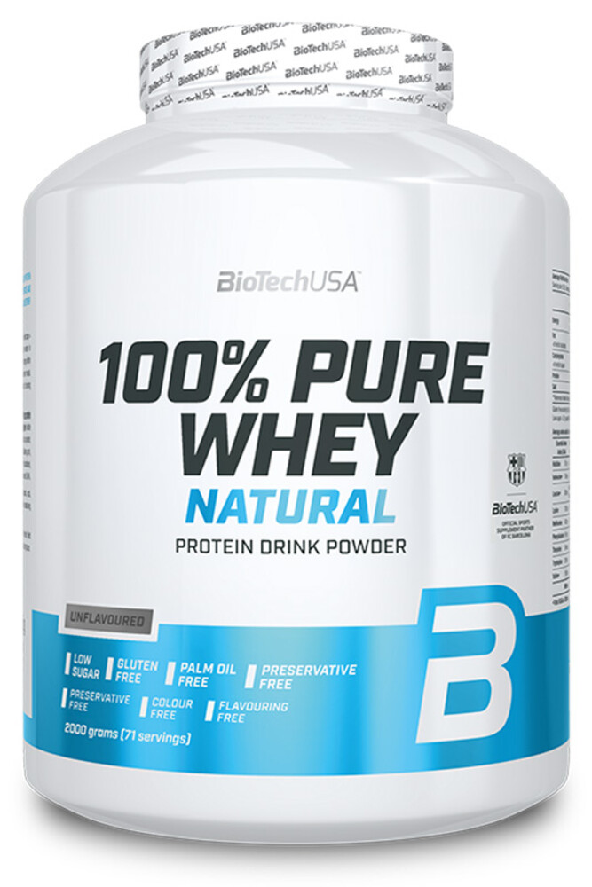 100% Pure Whey 2000 g natural